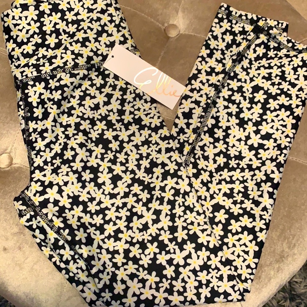Ellie super soft Daisy leggings, med compression